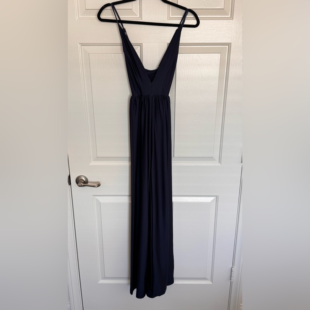 Urban Outfitters Deep Blue Maxi Romper Dress